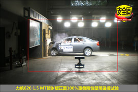   2009款力帆620 1.5MT贺岁版碰撞测试图解