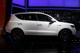   吉利远景SUV 成都车展实拍