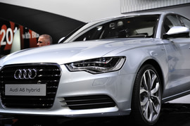   2012款奥迪A6 Hybrid 北美车展实拍