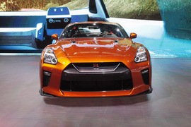   日产GT-R 广州车展实拍