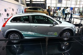   沃尔沃C30电动车 车展实拍