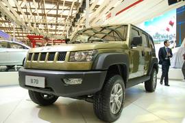   北京汽车B70 上海车展实拍