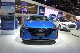   现代Ioniq 北美车展实拍
