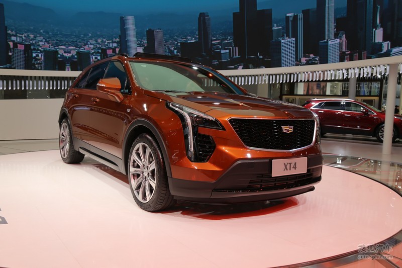 凯迪拉克xt4成都车展实拍