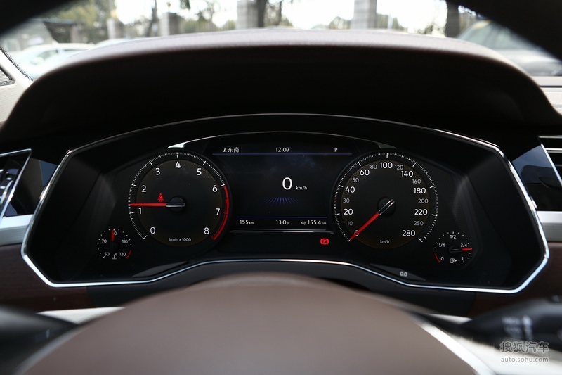 大众辉昂 380tsi 两驱旗舰版 - 仪表板提示:支持键盘翻页 ←左 右