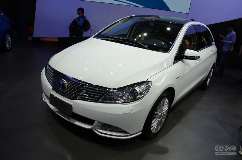 腾势电动车北京车展实拍