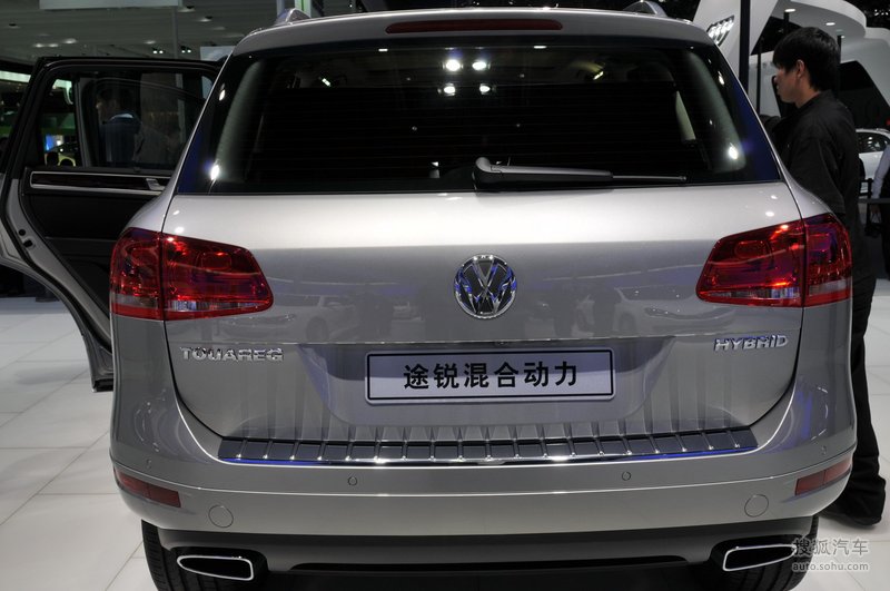 大众途锐hybrid车展实拍