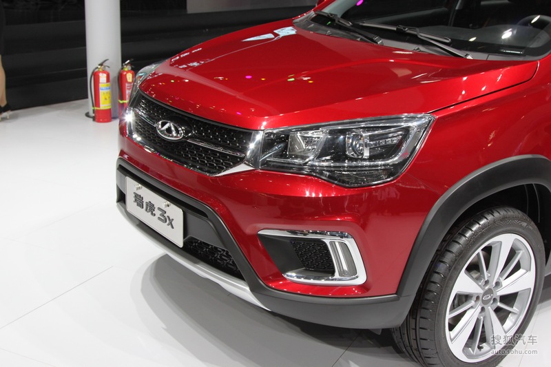 奇瑞瑞虎3x 北京车展实拍