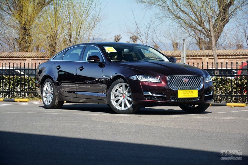 捷豹xj图片 法拉隆黑 外观 搜狐汽车网