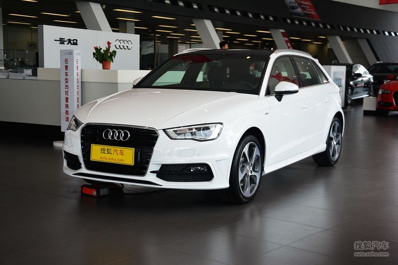 奥迪a3 Sportback图片 冰川白 外观 搜狐汽车网