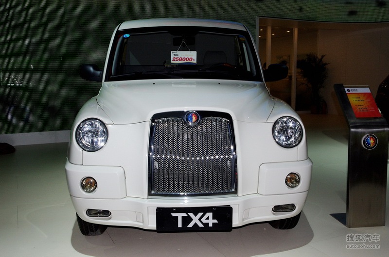 英伦汽车tx4车展实拍