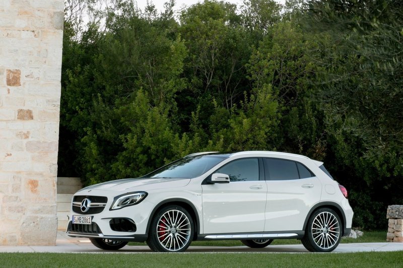 【 奔驰GLA45 AMG图片】_2018款奔驰GLA4