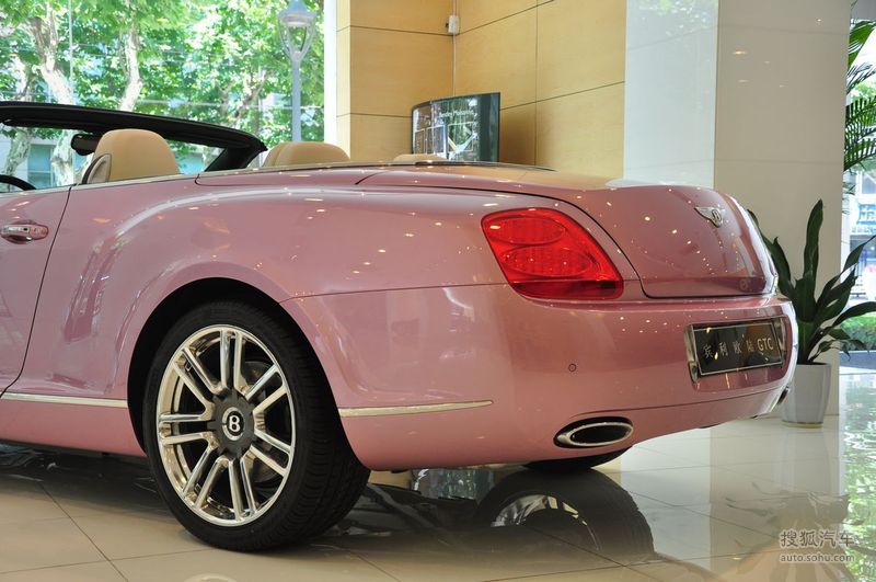 【 宾利欧陆图片】_2011款 gtc_粉色_外观_搜狐汽车网