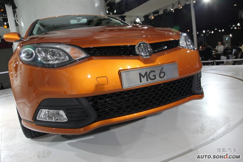 mg上海汽車62009廣州車展名爵mg6實拍