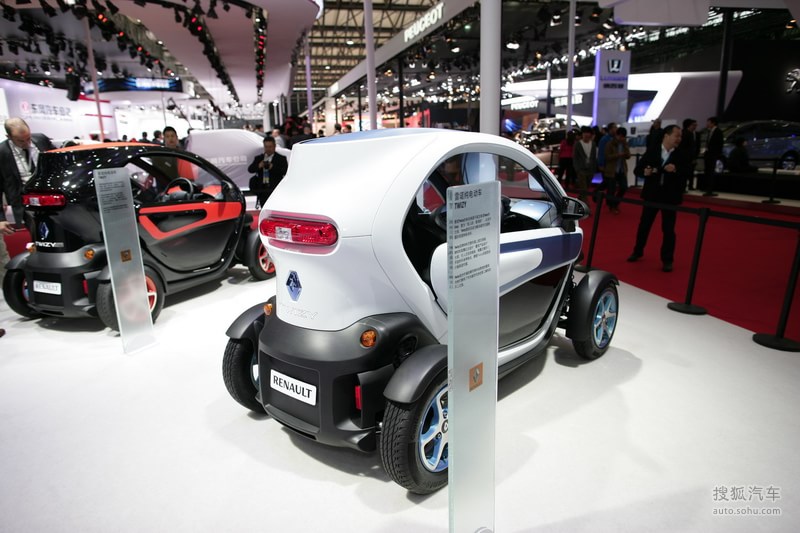 雷诺twizy 上海车展实拍