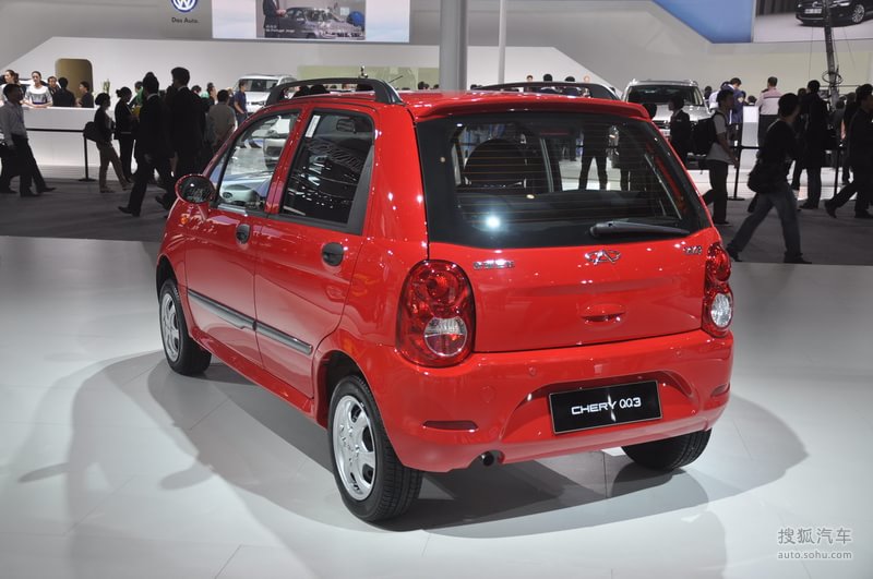 奇瑞奇瑞汽车qq3奇瑞新qq3运动版 广州车展实拍