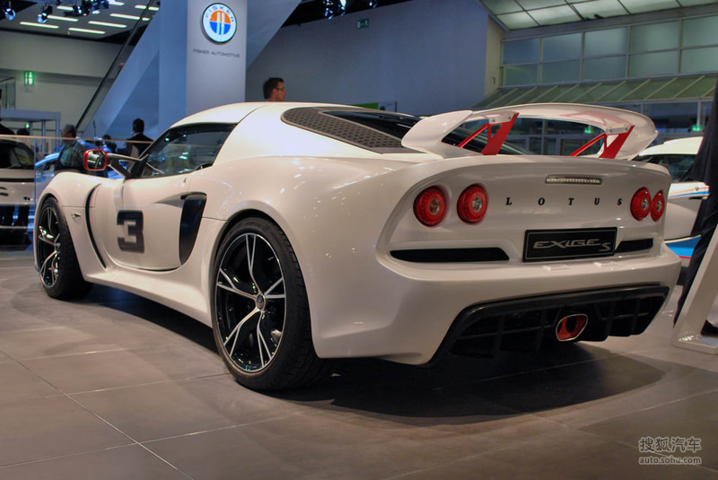 路特斯莲花汽车exige路特斯exige s法兰克福车展实拍