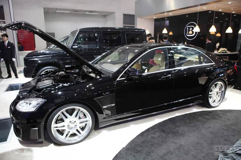 brabus巴博斯brabus巴博斯s级巴博斯ibusiness 800北京车展实拍