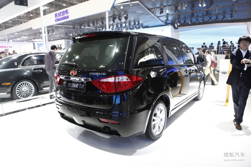 帝豪ev8 北京车展实拍