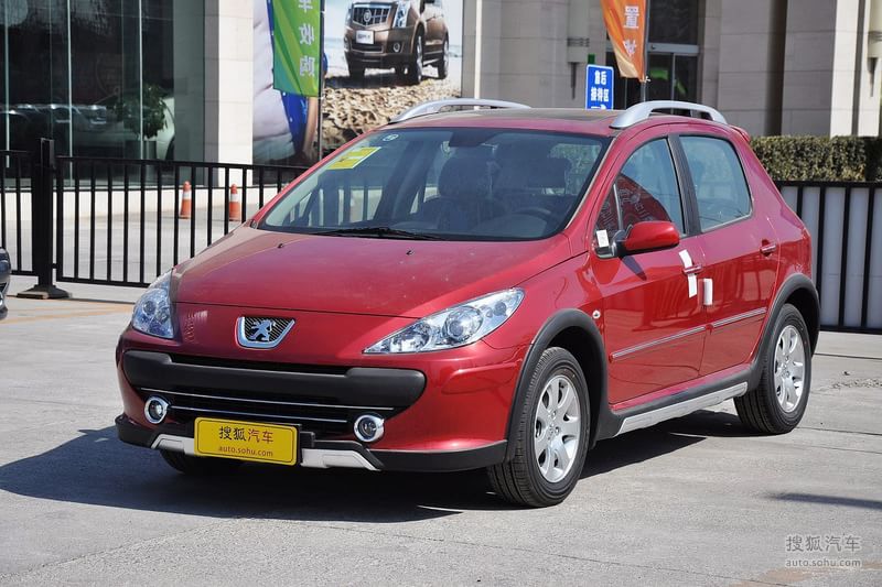 标致神龙汽车cross 3072012款标致cross 307 1.6l自动型到店实拍