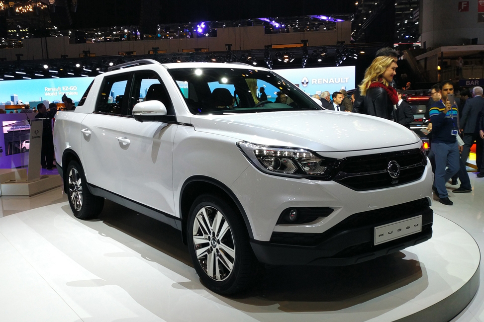 2018日内瓦车展:双龙新musso皮卡发布