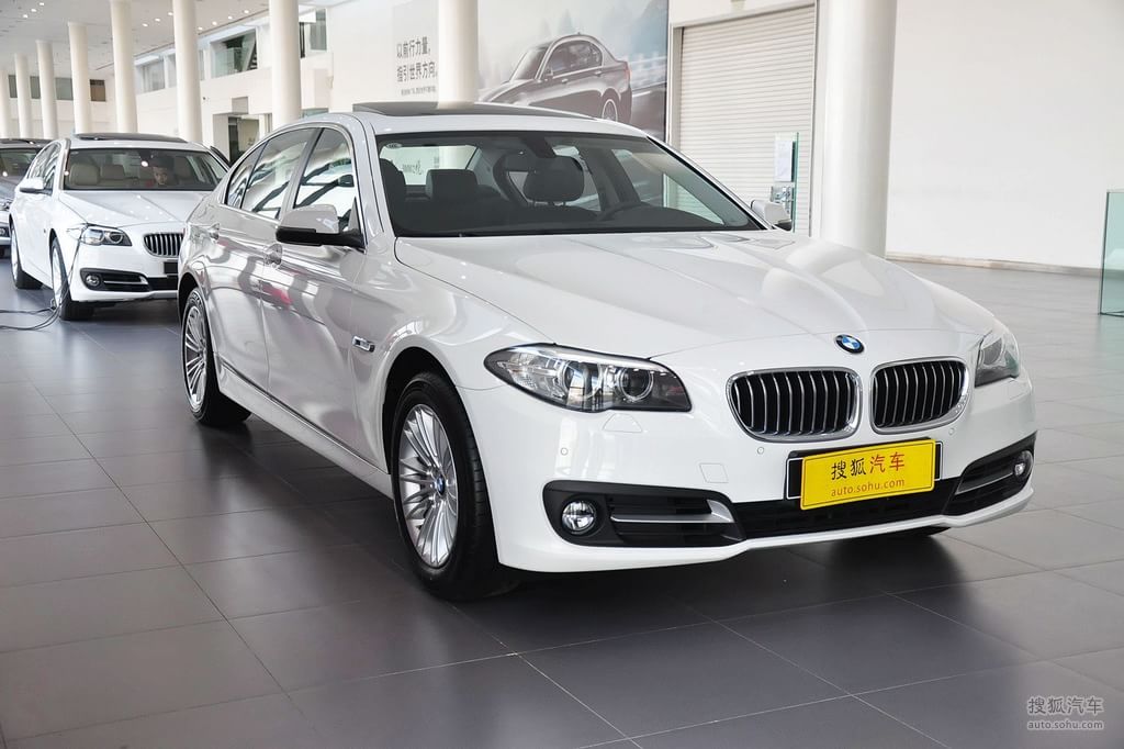 【宝马5系 2014款525li 领先型外观雪山白高清图片t2770837】_宝马高