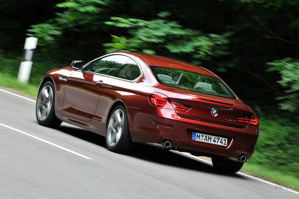 宝马6系双门官方朱砂红t860557高清图片_图库_搜狐汽车