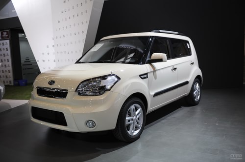 起亚soul秀尔车展实拍