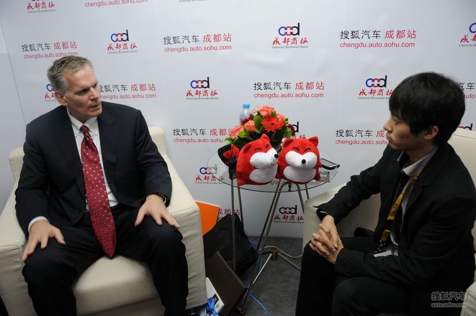 搜狐汽车专访佩卡集团副总裁 威廉