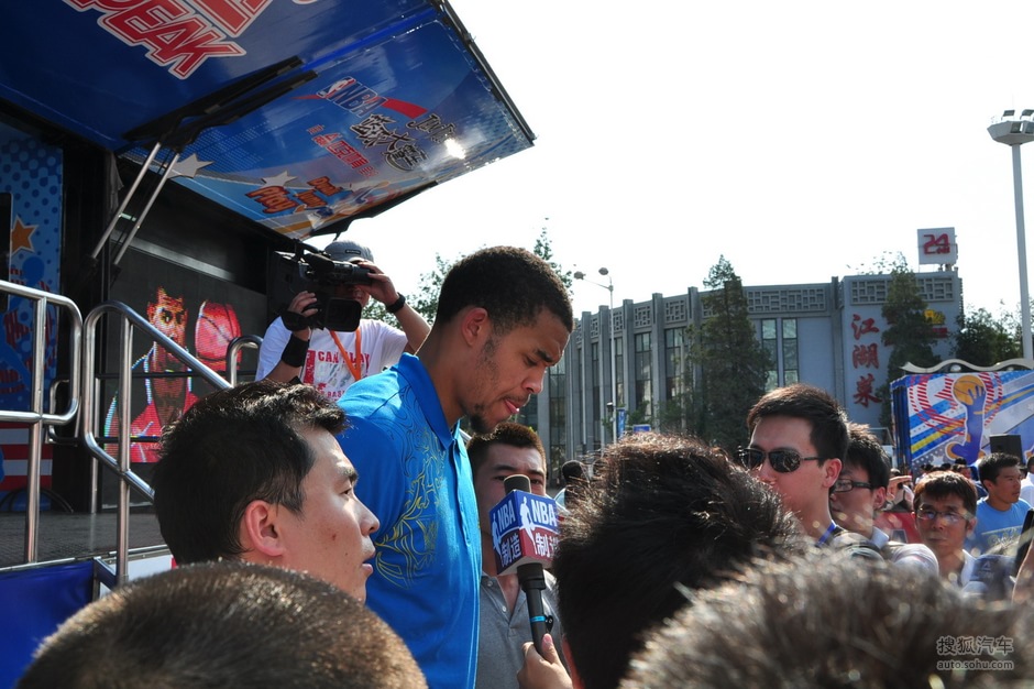 东风风神nba大篷车北京站活动现场实拍