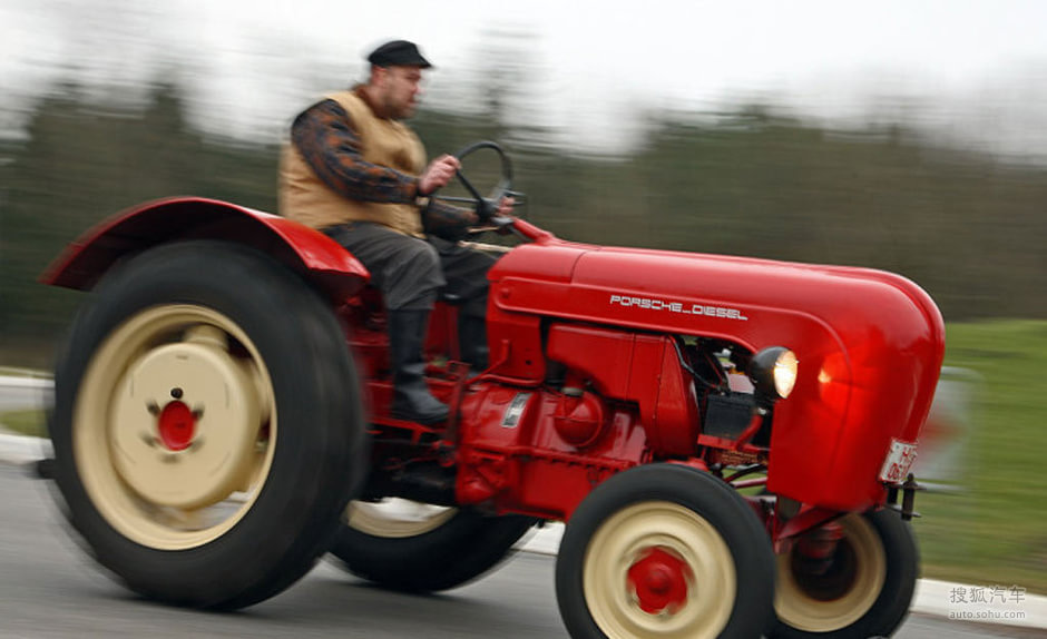 罕见的保时捷拖拉机