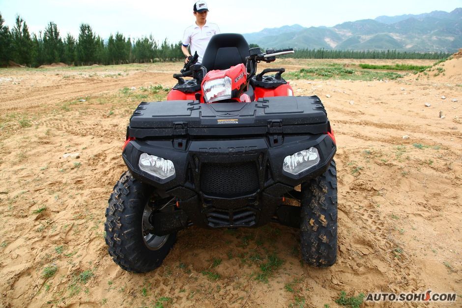 美國北極星全地形越野車atv天漠試駕