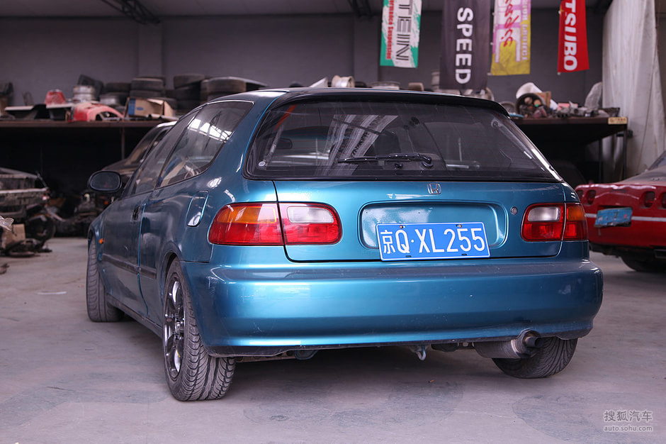 20年前最好的前驱车实拍本田第五代思域